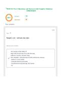 NUR 555 Test 1 Questions and Answers with Complete Solutions UPDATED&excl;&excl;&excl;&excl;&period;