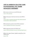 CPDT KA HANDBOOK 2026 STUDY GUIDE&NewLine;FOR PROFESSIONAL DOG TRAINER&NewLine;KNOWLEDGE ASSESSMENT