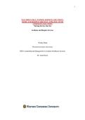 WGU D030 TASK 2&colon; NURSING SERVICE LINE FOR IN-HOME AND HOSPICE SERVICES &vert; UPDATED &vert; WITH COMPLETE SOLUTIONS