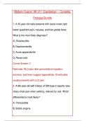 NR 511 Chamberlain &ndash; Midterm Exams & Final Exams Complete Package Bundle