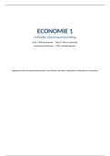 Economie 1 Examensamenvatting &vert; Micro & Macro &vert; UA &vert; 2026&sol;27