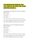 CPJE CERTIFICATION BUNDLED TESTS&NewLine;2026 COMPLETE SOLUTIONS AND TESTED&NewLine;QUESTIONS GRADED A&plus;