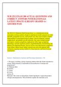 NUR 2513 EXAM 300 ACTUAL QUESTIONS AND &NewLine;CORRECT ANSWERS WITH RATIONALE &NewLine;LATEST UPDATE ALREADY GRADED A&plus; &NewLine;ASSURED PASS