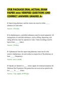 CPJE PACKAGE DEAL ACTUAL EXAM&NewLine;PAPER 2026 VERIFIED QUESTIONS AND&NewLine;CORRECT ANSWERS GRADED A&plus;