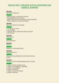 NUR 256 TEST 1 UPDATED ACTUAL QUESTIONS AND&NewLine;CORRECT ANSWERS