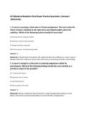 ATI Maternal Newborn Final Exam Practice Questions &vert;Answers&NewLine;&vert;Rationales&NewLine;