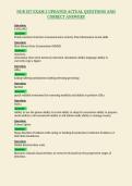 NUR 257 EXAM 2 UPDATED ACTUAL QUESTIONS AND&NewLine;CORRECT ANSWERS