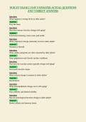 NUR 257 EXAM 2 UNIT 3 UPDATED ACTUAL QUESTIONS&NewLine;AND CORRECT ANSWERS