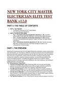 2026&sol;2027 NYC Master Electrician Elite Test Bank v12&period;0&colon;Code Mastery&comma; Simulations & Practice Exams