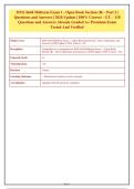 ISYE 6644 MIDTERM EXAM 1 OPEN BOOK SECTION &lpar;R&rpar; PART 2 &ndash; QUESTIONS AND ANSWERS &ndash; ISYE 6644 COMPLETE CHAPTERS &sol; CONTENT 