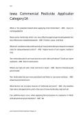 Iowa Commercial Pesticide Applicator&period;