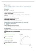 Samenvatting Materialen 2 &vert; Interieurvormgeving &vert; Hogeschool Gent&sol;KASK &vert; 2024&sol;25