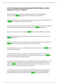 AACN EXAM NEWEST 2026&sol;2027 &vert; COMPLETE & PRACTICE &NewLine;QUESTIONS &vert; GRADED A&plus; PDF 
