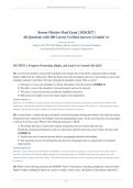 BARNEY FLETCHER FINAL EXAM ACTUAL 2026&sol;2027 &vert; Real Estate Comprehensive Q&A &vert; Verified Answers &vert; Pass Guaranteed - A&plus; Graded&NewLine;&NewLine;