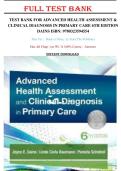 Advanced Health Assessment & Clinical Diagnosis in Primary Care 6th Edition &vert; Dains Test Bank &vert; Questions & Answers