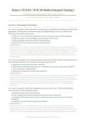NUR 201 EXAM 3 ACTUAL 2026&sol;2027 &vert; Medical-Surgical Nursing I &vert; Verified Q&A &vert; Fortis College &vert; Pass Guaranteed - A&plus; Graded&NewLine;&NewLine;