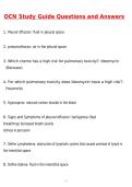 ONCC OCN Study Guide Actual &lpar;Latest 2026 &sol; 2027 Update&rpar; Questions & Accurate Correct Answers &lpar;100&percnt; Correct Verified Answers&rpar; Already Graded A&plus;&period;