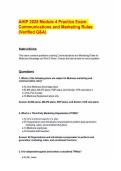 AHIP 2026 Module 4 Practice Exam- Communications and Marketing Rules &lpar;Verified Q&A&rpar;&period;pdf&NewLine;&NewLine;