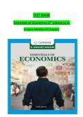 Test Bank for Essentials of Economics&comma; 9th Edition &vert; Complete All Chapters &vert; Latest Study Guide 2026 &vert; N&period; Gregory Mankiw