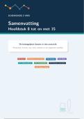 Samenvatting Scheikunde 5 VWO &vert; H8-H15 