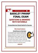 Barkley PMHNP Exams Comprehensive Bundle