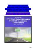 Ethical Obligations and Decision Making in Accounting&comma; 6th Edition &colon; Test Bank &vert; Verified Questions & Answers &semi; Ultimate Exam Preparation Resource &vert; Steven M&period; Mintz & William F&period; Miller