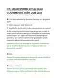 CPL AIRLAW UPDATED ACTUAL EXAM&NewLine;COMPREHENSIVE STUDY GUIDE 2026