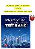 Test Bank for Intermediate Accounting&comma; 11th Edition &vert; Complete Chapters &vert; Latest Study Guide 2026 &vert; Spiceland&comma; Nelson&comma; Thomas & Winchel