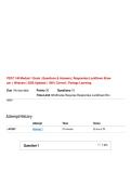 PSYC 140 Module 1 Exam &vert; Questions & Answers &vert; Respondus LockDown Browser &plus; Webcam &vert; 2026 Updated &vert; 100&percnt; Correct &vert; Portage Learning      