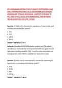 BDS &lpar;BROADBAND DISTRIBUTION SPECIALIST&rpar; CERTIFICATION EXAM PREP COMPREHENSIVE PRACTICE QUESTION BANK WITH VERIFIED ANSWERS AND DETAILED RATIONALES - COMPLETE COVERAGE OF HFC&comma; FIBER OPTICS&comma; DOCSIS&comma; RF FUNDAMENTALS&comma; AND NETWORK TROUBLESHOOTING FOR EXAM SUCC