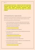 ATI PN Fundamentals Proctored Exam &ndash; Comprehensive Study Guide  --MATERPIECE ALREADY GRADED A&plus;&excl;&excl;<SUCCESS NUMEROUSLY WITNESSED&excl;&excl;> 98&percnt; SCORE ASSURED PDF MATERIAL