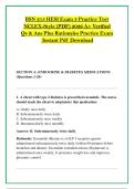 BSN 215 HESI Exam 3 Practice Test &NewLine;NCLEX-Style &lpar;PDF&rpar; 2026 A&plus; Verified  &NewLine;Qs & Ans Plus Rationales Practice Exam &NewLine; Instant Pdf Download 