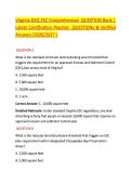 Virginia DEQ ESC Comprehensive  QUESTION Bank &vert; &NewLine;Latest Certification Practice  QUESTIONs & Verified &NewLine;Answers &lpar;2026&sol;2027 &rpar; 