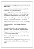 CTR PRACTICE NCRA QUESTIONS WITH COMPLETE SOLUTIONS