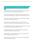 CWEA Collections Grade 1&vert;Questions &lpar;Latest Update 2026&vert;2027&rpar; With&NewLine;Complete Accurate Solutions &vert;Answers &vert;Already A&plus; Graded &lpar;100&percnt;&NewLine;Pass&rpar;&NewLine;