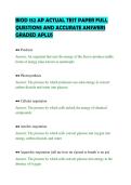 BIOD 152 AP ACTUAL TEST PAPER FULL&NewLine;QUESTIONS AND ACCURATE ANSWERS&NewLine;GRADED APLUS&NewLine;
