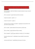 D771 WGU Quantitative Literacy Exam &vert;Questions &lpar;Latest Update&NewLine;2026&vert;2027&rpar; With Correct Answers &vert;Solutions &vert;Already A&plus; Graded&NewLine;&lpar;100&percnt; Pass&rpar;