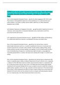 EDPNA exam study guide &vert;Questions &lpar;Latest Update 2026&vert;2027&rpar; WithComplete Accurate Solutions &vert;Answers &vert;Already A&plus; Graded &lpar;100&percnt;Pass&rpar;