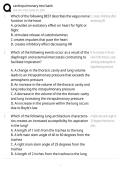 Cardiopulmonary Test Bank Exam Study Guide 2026&sol;2027 Accurate Questions with Correct Detailed Solutions &vert;&vert; 100&percnt; Guaranteed Pass Newest Version