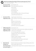 PNUR1243 Pathophysiology and Pharmacology Test Bank Exam Study Guide 2026&sol;2027 Accurate Questions with Correct Detailed Solutions &vert;&vert; 100&percnt; Guaranteed Pass Newest Version
