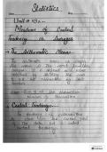 Statistics&comma; chapter 3 Measure of central tendency or averages&comma; complete notes with solved numericals&comma; exam ready 