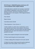 NR 229&NewLine;Chamberlain College Of Nursing -NR 229 Exam 2 &lpar; 2026&sol;2027Questions And Answers All Correct&rpar; Questions With Complete Solutions
