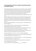 PHYS STRAIGHTERLINE STUDY GUIDE &vert; COMPLETE EXAM REVIEW QUESTIONS &NewLine;AND ANSWERS 2026&sol;2027