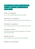 C211 UPDATED ACTUAL QUESTIONS AND&NewLine;CORRECT ANSWERS COMPREHENSIVE&NewLine;STUDY GUIDE