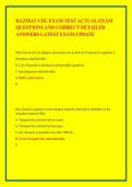 HAZMAT CDL &lpar;Commercial Driver&rsquo;s License&rpar; Endorsement Exam Study Guide