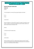 SERVSAFE ALCOHOL TRUE&sol;FALSE EXAM ACTUAL EXAM 2026&sol;2027 &vert; National Restaurant Association &vert; 50 VERIFIED Q&A &vert; Complete Rationales &vert; Pass Guaranteed - A&plus; Graded