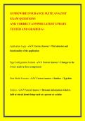 Guidewire InsuranceSuite Analyst Exam Study Guide