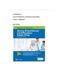 Test Bank for Nurse Practitioner Certification Exam Prep 6th Edition by Margaret A&period; Fitzgerald &vert; Complete Review &vert; NP Certification Practice Questions