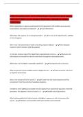 IFSTA 7th Edition Fire 1 CH 1-15 Final Exam &vert;Questions &lpar;Latest Update&NewLine;2026&vert;2027&rpar; With Correct Answers &vert;Solutions &vert;Already A&plus; Graded&NewLine;&lpar;100&percnt; Pass&rpar;