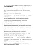 BIO 110 UNIT 2 EXAM QUESTIONS AND ANSWERS &vert; COMPLETE BIOLOGY UNIT 2 STUDY GUIDE 2026&sol;2027